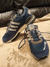 Adidas ZX 700 hd size 9 blue men’s trainers. Used only worn twice .