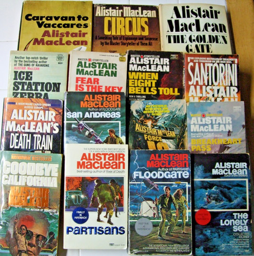 Lot alistair maclean - of,