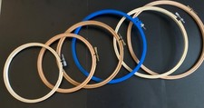Embroidery Cross Stitch Hoops Wood Plastic Various Sizes