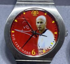 Manchester United Watch Rio Ferdinand collectable  Signature Watch