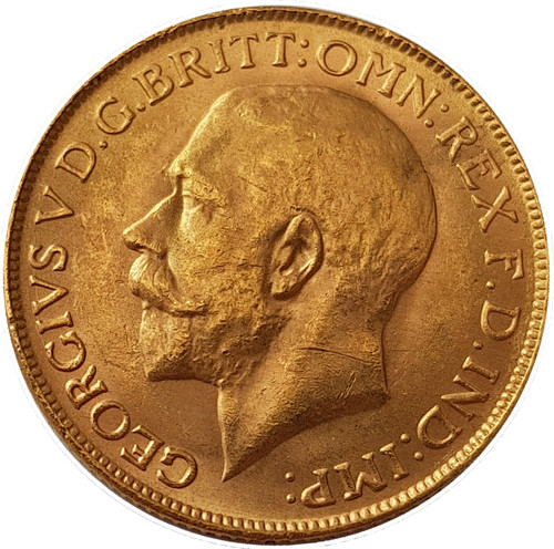 1928 king george gold - george, v