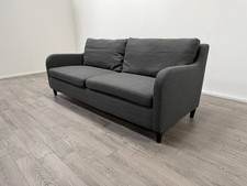 Dylan Fabric 3 Seater Sofa – Charcoal