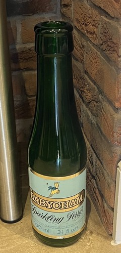 Giant vintage babycham glass - ,
