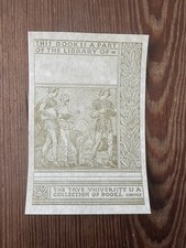 Letterpress Book Plates- New-