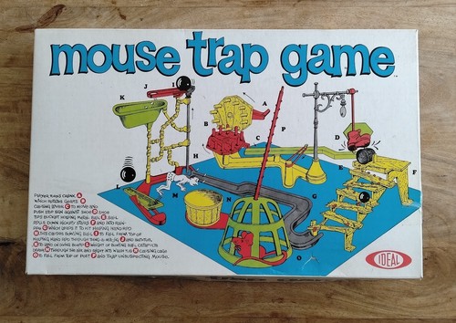 Vintage mouse trap game - vintage,