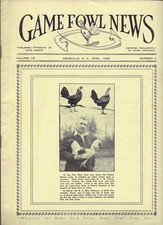 VINTAGE COLLECTIBLE Gamefowl