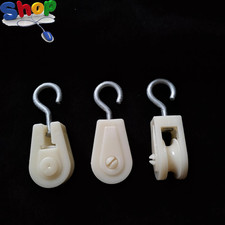 10 Pcs White Mini Plastic