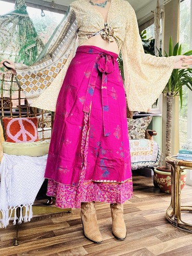 Layered hippie maxi - hippie, skirt