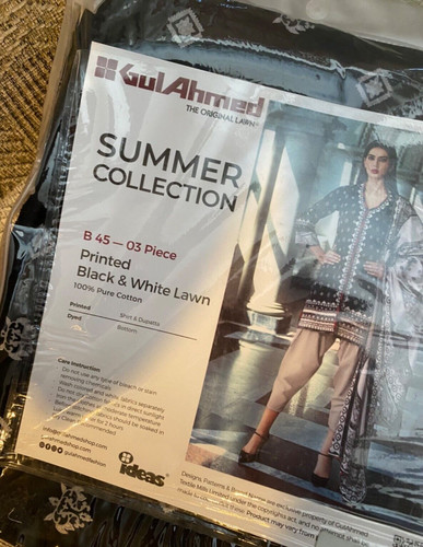 New authentic gul ahmed - &,
