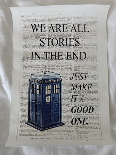 Who tardis canvas print art - who,