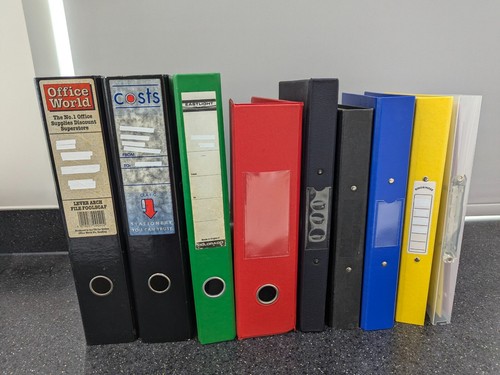 Lever arch files - lever,