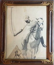 ANTIQUE EQUESTRIAN HORSE FINE