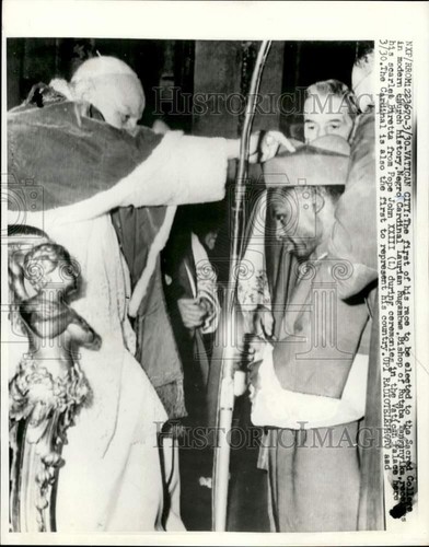 1960 press photo cardinal - press,