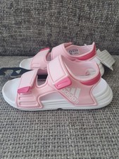 Girls Pink Adidas adjustable