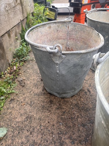 Vintage old galvanised metal - vintage,