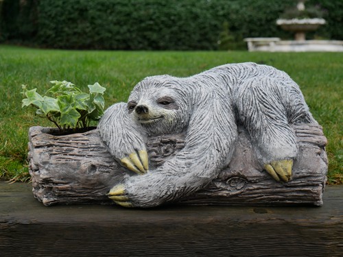 Sloth planter garden - planter, ornament