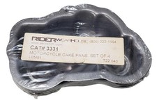 Vintage Set Of 4 Motorcycle