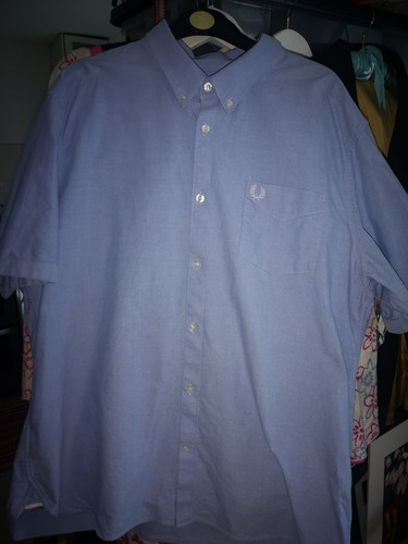 Fred perry sky blue oxford - fred,