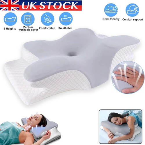 Ergonomic memory foam pillow - foam,