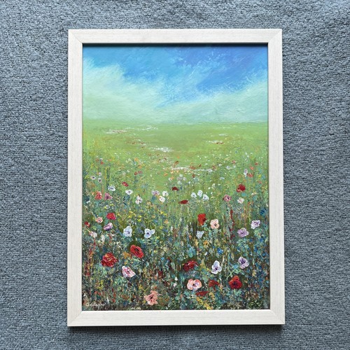 Framed original oil painting - original,