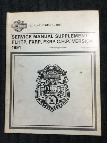 1991 harley davidson police - harley,
