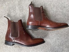 loake brown chelsea boots size