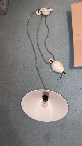 Rise and fall pendant - pendant, lamp