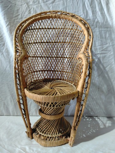Peacock wicker chair - wicker, rattan
