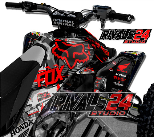 Honda trx 450r 450er - honda, graphics