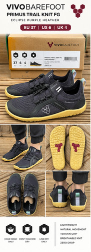Vivobarefoot primus trail - primus, knit