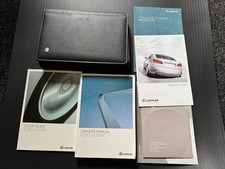 2005-2012 LEXUS IS250 / IS220D OWNERS MANUAL HANDBOOK 