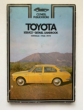 TOYOTA COROLLA 1968-1974 Service Repair Handbook, manual. Clymer Publications