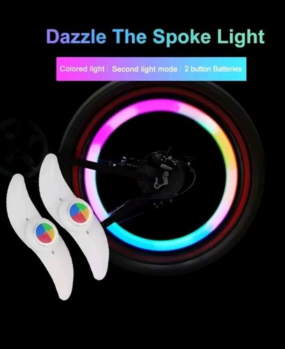 Bike wheel lights - wheel, spoke