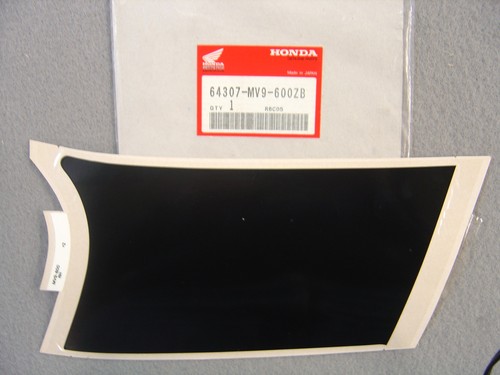 Lower right fairing sticker - right,