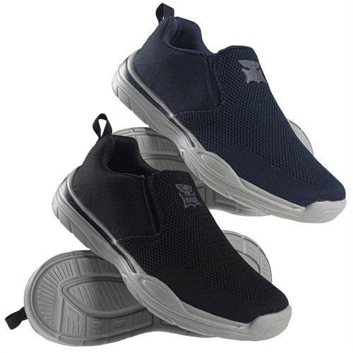 Mens wide fit slip trainers - wide,