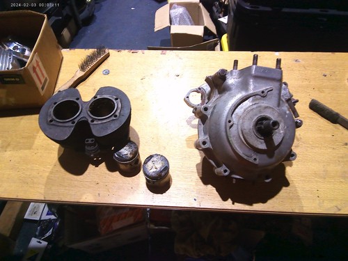 1953 triumph engine - 5t, motor