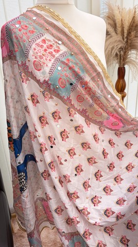 Indian multicoloured dupatta - indian,