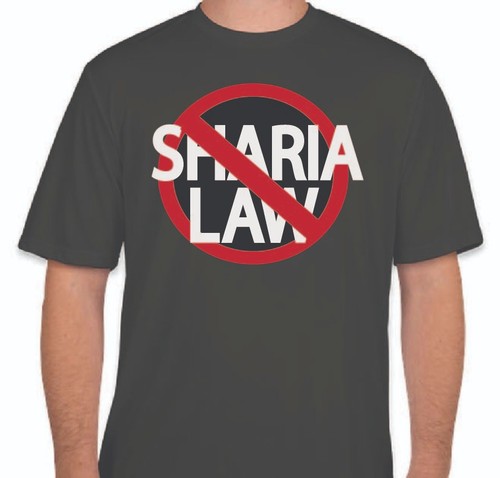 Sharia law shirt - no,
