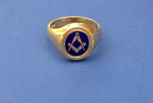 9ct gold masonic - 9ct,