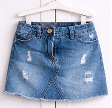 Girls blue Denim skirt Next