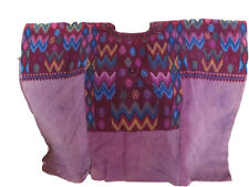 Guatemalan Vintage Hand-woven Huipil Blouse