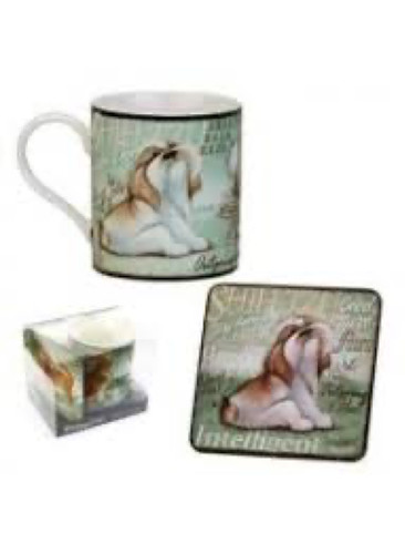 Pedigree pals mug coaster - &,