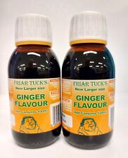 2 x 100mls Friar Tucks Ginger Wine Essence THE TASTE OF CHRISTMAS exp Jan 2027