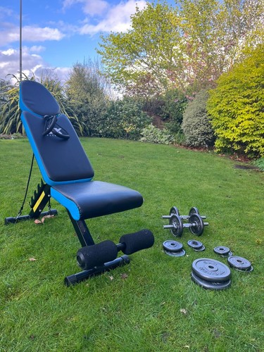 Fitness weight bench and - jx,