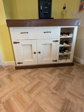Kitchen/Dining Room Unit With All Important Wine Rack