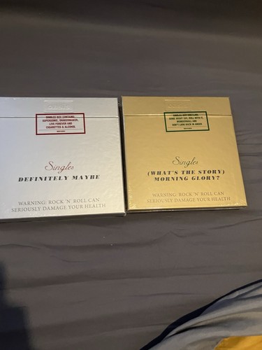 Oasis box set - box, singles