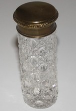 Edwardian cut glass perfume
