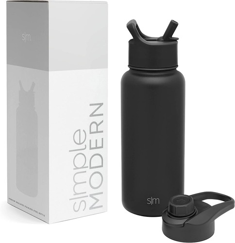 Simple modern water bottle - simple,