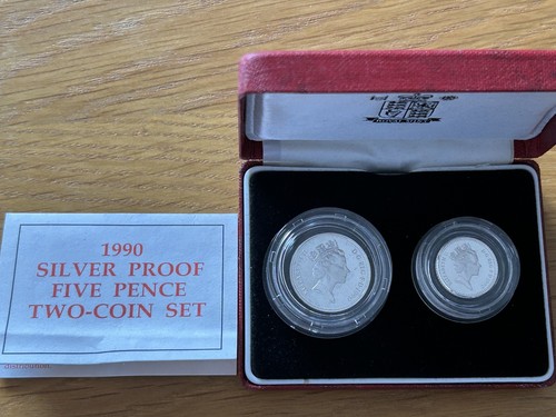 1990 royal mint two five - royal,