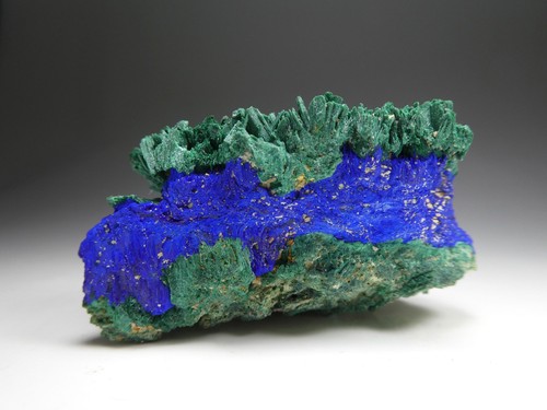 Azurite malachite tsumeb - **azurite, malachite-